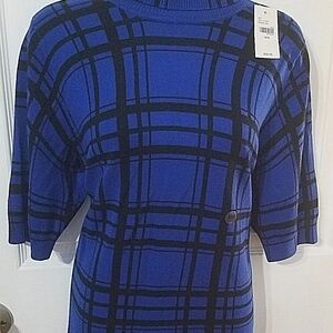 Lane Bryant Vibrant Blue Knit Top